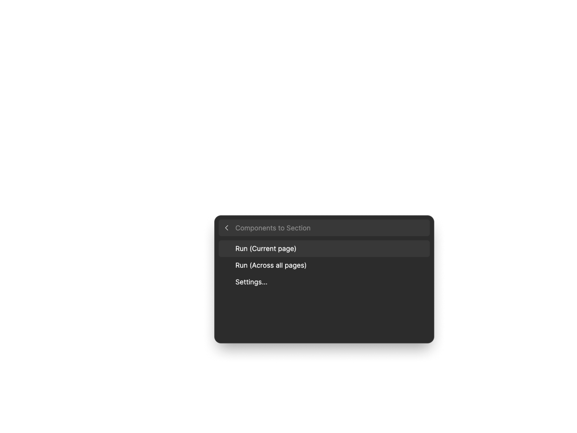 Figma Plugin - Component to Section - Image 1