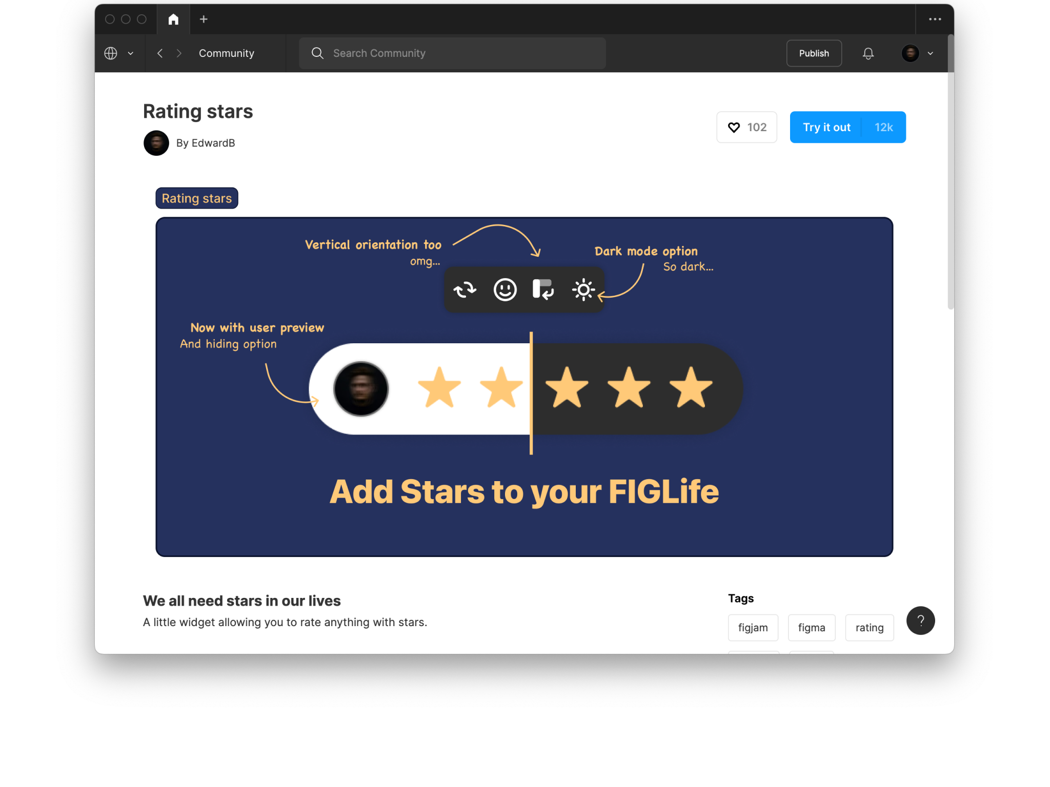 Figma Widget - Star Rating - Image 2